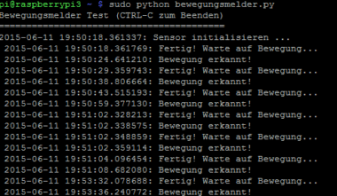 Raspberry Pi PIR Motion Sensor – Read and React with Python