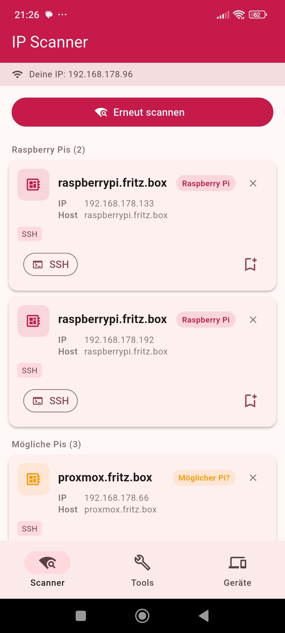 Open Scan Raspberry Pi Raspberry Pi IP Scanner App – raspberry.tips for Android