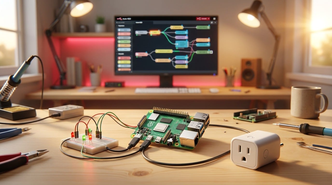 visual raspberry pi with node-red and tensorflow |... Node-RED in Home Assistant – Create Automations Visually