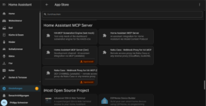 Instalación del add on Home Assistant MCP Server