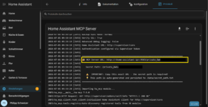 URL privada generada por el servidor MCP con path aleatorio de 128 bits
