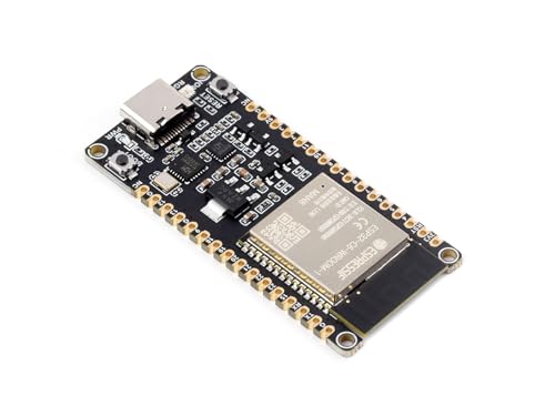 Board Waveshare ESP32-C6-DEV KIT-N8 con USB-C y chip CH343 para USB y UART en un solo puerto